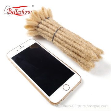 Hot sell wholesale 6inch -8inch  soft dreadlock braids hair exrensions  synthetic crochet dreadlocks
